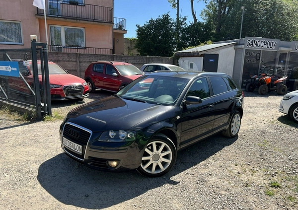 Audi A3 cena 14500 przebieg: 262000, rok produkcji 2006 z Lipsk małe 301